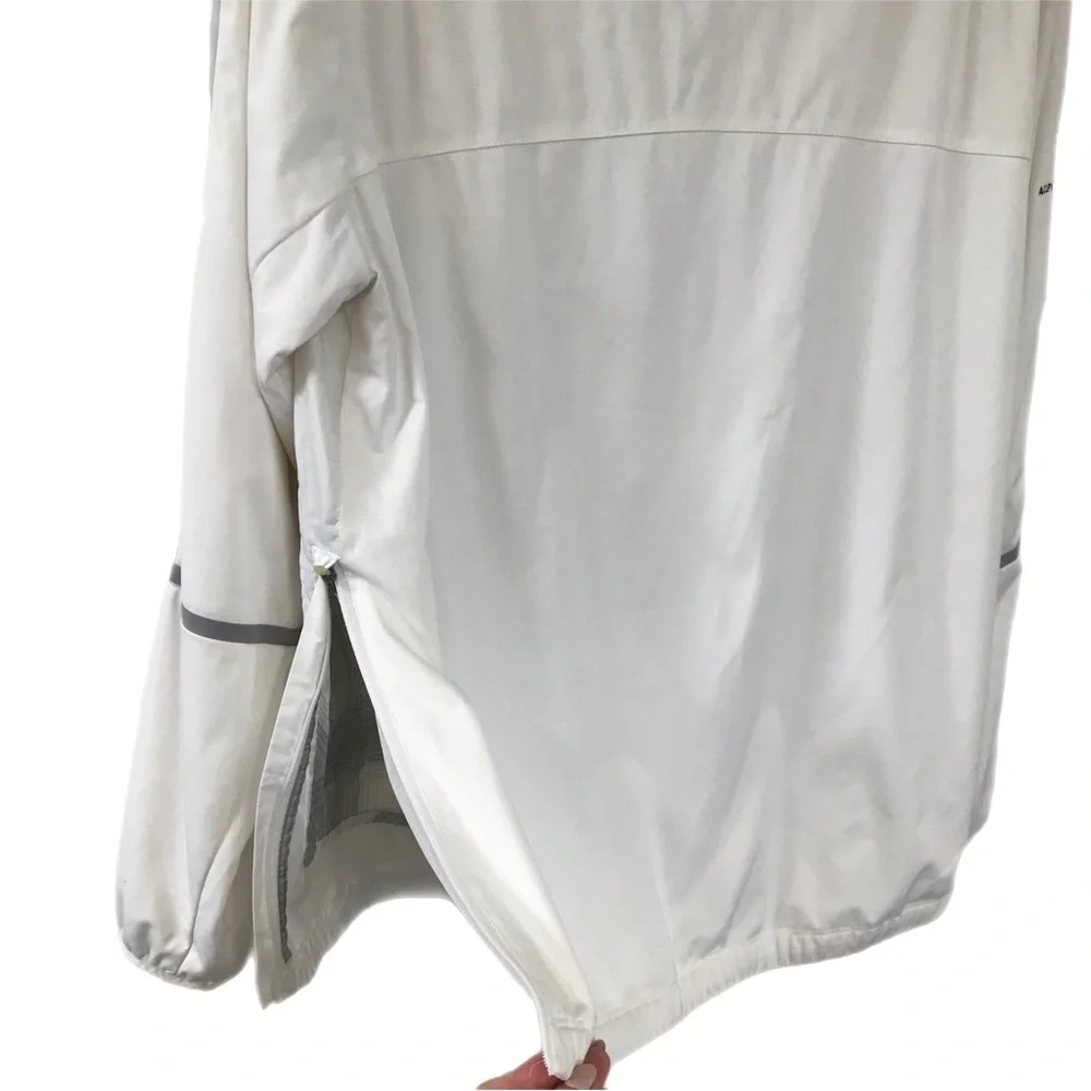 Nike White Golf Men's 1/2 Zip Pullover Jacket Windbreaker - Picture 4 of 11